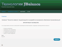 Tablet Screenshot of jbalance.org